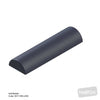 Image of Foam Bolster - Half Circumference 600mm x 90mm in Austex Studio+ Navy vinyl (AI colour preview)