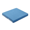 Image of GelComfort cushion in the optional blue waterproof cover, sold separately and not included