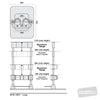 Image of dynamic standing frame large movement positions measurements diagram