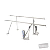 Image of electric parallel bars width adjustment angled view