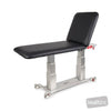 Image of EVO2 Examination Table - Quick Release Backrest in Austex Studio+ Black vinyl (AI colour preview)