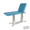 Image of EVO2 Examination Table - Quick Release Backrest in Austex Studio+ Lagoon vinyl (AI colour preview)
