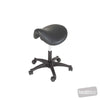 Image of hi lo saddle stool front view
