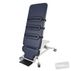 Image of ht tilt table single footplate patient safety straps upright