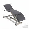 Image of LynX Ultrasound Examination Table - Three Section Cutout in Austex Studio+ Charcoal vinyl (AI colour preview)