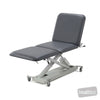 Image of SX Universal Examination Table - Three Section, Electric Locking Castors in Austex Studio+ Charcoal vinyl (AI colour preview)