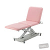 Image of SX Universal Examination Table - Three Section, Electric Locking Castors in Austex Studio+ Mink vinyl (AI colour preview)