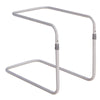 Image of Height adjustable bed cradle with white powder coated steel frame