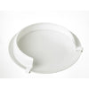 Image of Homecraft Incurve plate surround clipped onto a white dinner plate