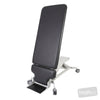 Image of HT Tilt Table (Clear Span) - Hoist Access - Single Footplate in Austex Studio+ Black vinyl (AI colour preview)