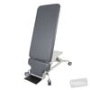 Image of HT Tilt Table (Clear Span) - Hoist Access - Single Footplate in Austex Studio+ Pewter vinyl (AI colour preview)