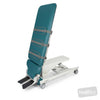 Image of HT Tilt Table (Low Height) - Single Section - Single Footplate in Austex Studio+ Caribbean vinyl (AI colour preview)