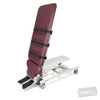 Image of HT Tilt Table (Low Height) - Two Section - Split Footplates in Austex Studio+ Ruby vinyl (AI colour preview)