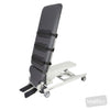 Image of HT Tilt Table (Low Height) - Single Section - Split Footplates in Austex Studio+ Charcoal vinyl (AI colour preview)