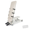 Image of HT Tilt Table (Low Height) - Two Section - Single Footplate in Austex Studio+ Snow vinyl (AI colour preview)