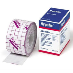 hypafix dressing retention tape 5cm x 10m roll with box