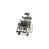 Image of ID Soft tilt and recline wheelchair with the clear standard tray fitted