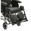 Image of Drive ID Soft wheelchair elevating leg rests with padded calf cushions, close-up