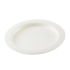 inside edge lipped plate off white adaptive plate