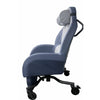 Image of Integra mobile seating and transfer chair side profile with carer push bar