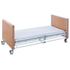 Image of K-Dee Classic King Single electric hospital bed with beech wood grain ends