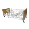 Image of K-Dee Classic Single bed frame profiled, shown with optional metal side rails