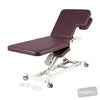 Image of LynX Cardiology Table - Backrest & Body Cutouts, All Electric in Austex Studio+ Port vinyl (AI colour preview)
