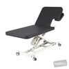 Image of LynX Cardiology Table (Backrest Section Cut-Out) - Electric Backrest in Austex Studio+ Black vinyl (AI colour preview)