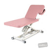 Image of LynX Cardiology Table (Backrest Section Cut-Out) - Electric Backrest in Austex Studio+ Mink vinyl (AI colour preview)