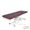 Image of LynX Cardiology Table (Dual Backrest Section Cut-Outs) - Electric Backrest in Austex Studio+ Port vinyl (AI colour preview)