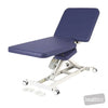 Image of LynX Cardiology Table (M1 Cutout) - Electric Backrest in Austex Studio+ Atlantic vinyl (AI colour preview)