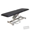 Image of LynX GP Examination Table with Electric Backrest in Austex Studio+ Black vinyl (AI colour preview)