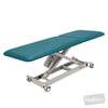 Image of LynX GP Examination Table with Electric Backrest in Austex Studio+ Caribbean vinyl (AI colour preview)