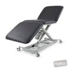 Image of LynX GP3 Three Section Examination Table - All Electric, Quick Release in Austex Studio+ Black vinyl (AI colour preview)
