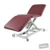 Image of LynX GP3 Three Section Examination Table - All Electric, Quick Release in Austex Studio+ Ruby vinyl (AI colour preview)