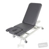 Image of LynX Five-Section Treatment Table in Austex Studio+ Charcoal vinyl (AI colour preview)