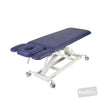 Image of LynX Four-Section Treatment Table in Austex Studio+ Atlantic vinyl (AI colour preview)