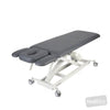 Image of LynX Four-Section Treatment Table in Austex Studio+ Charcoal vinyl (AI colour preview)