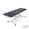 Image of LynX Four-Section Treatment Table in Austex Studio+ Navy vinyl (AI colour preview)