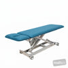 Image of LynX Treatment Table - Two Section in Austex Studio+ Lagoon vinyl (AI colour preview)
