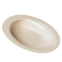 manoy contoured plate lipped scoop plate for one handed eating