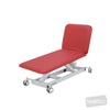 Image of medical examination table electric backrest raised position