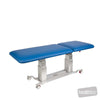 Image of medical examination table flat position white vinyl