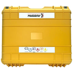 Aero Healthcare Modulator Waterproof Tough first aid kit yellow hard case closed