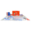Image of Navigator Scale E boat first aid kit with contents laid out beside the case