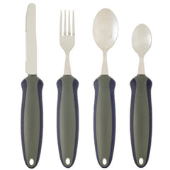 newstead adaptive cutlery standard set with soft grip handles