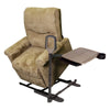 Image of Over chair table with handle fitted to a lift chair
