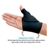 Image of palm view of comfort cool thumb brace with minimal edge stitching
