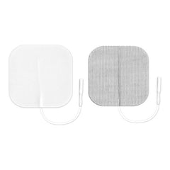 pals foam tens electrodes square 5 x 5cm pigtail pads