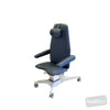 Image of pinnacle casting chair seat swivelled forward armrests raised